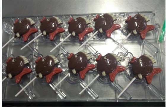 Decoration lollipop chocolate line(MF-DE)