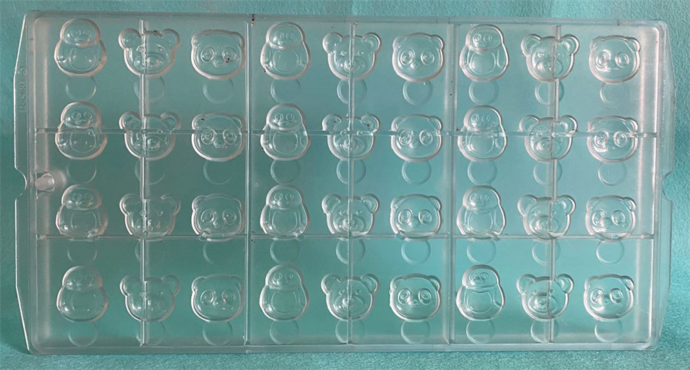 Decoration lollipop chocolate line