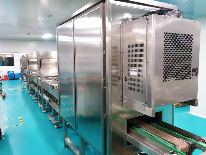 One Shot more fillings chocolate line & TRAYING