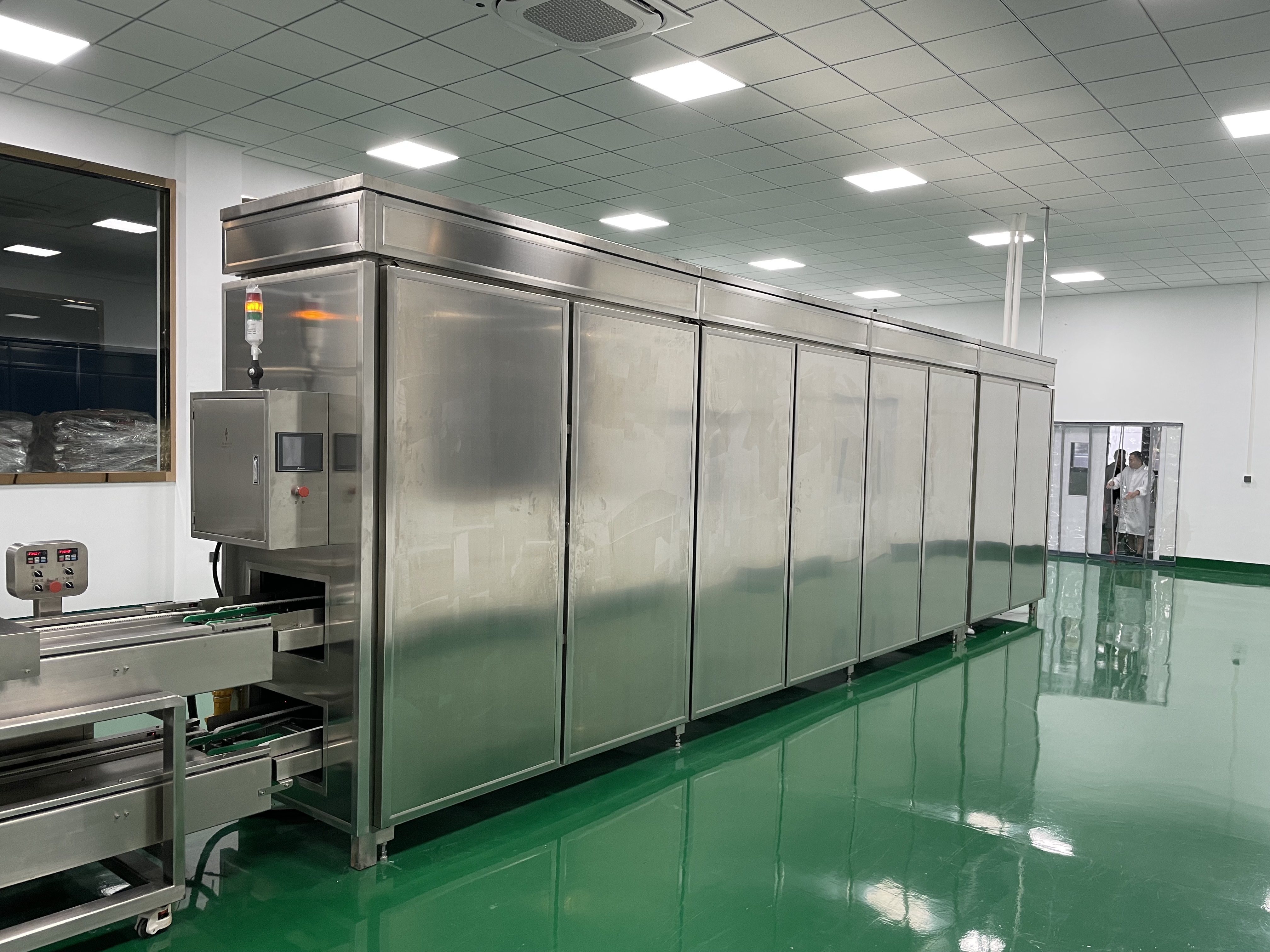 2. Mixture & 2 colors Ice cream Stick chocolate line