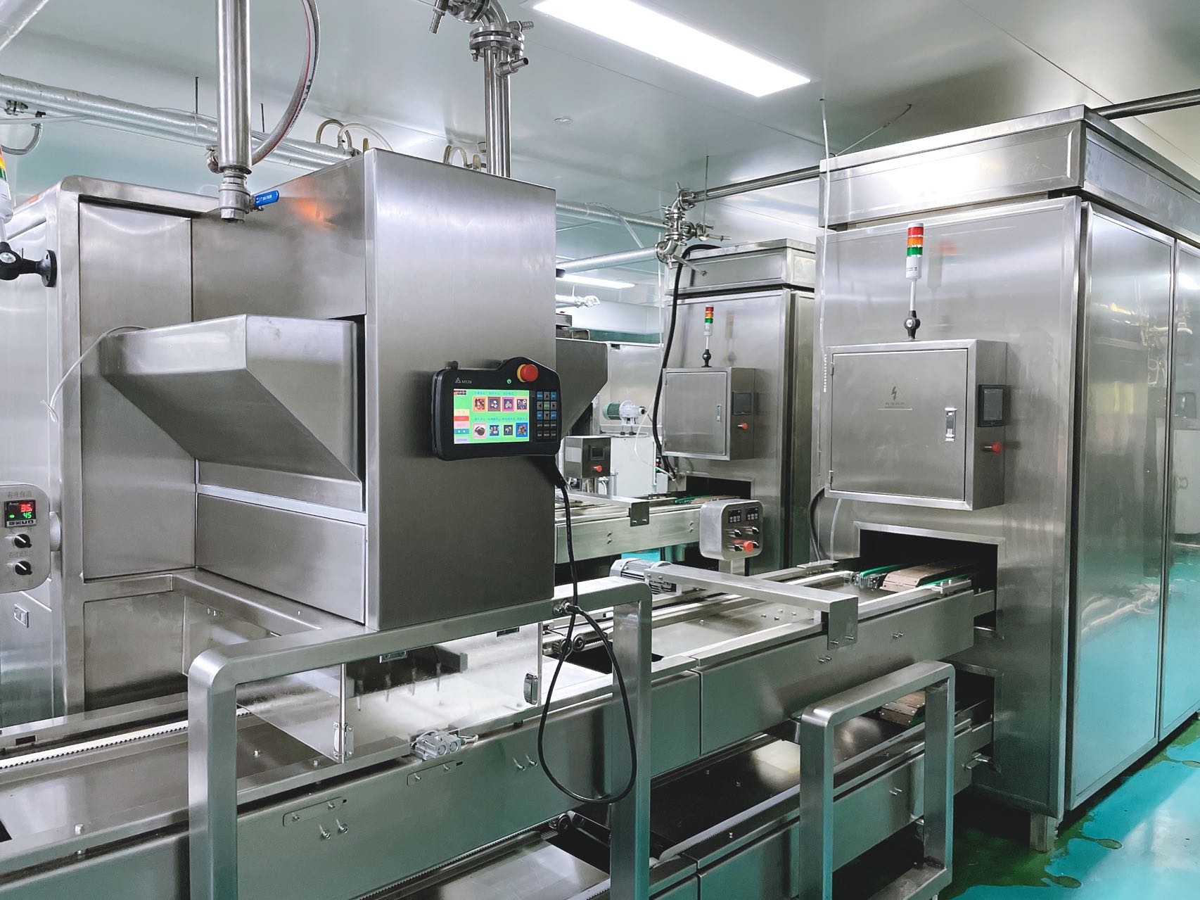 Decoration Biscuit chocolate line & TRAYING(MF-DB)