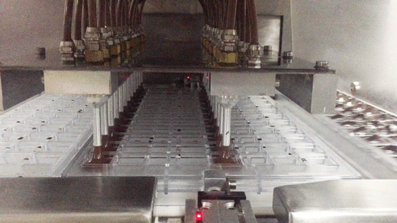 FILLING & Biscuit chocolate shell molding line