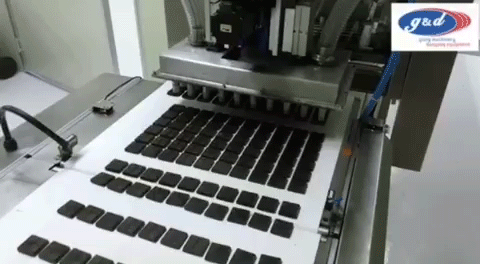 FILLING & Biscuit chocolate shell molding line
