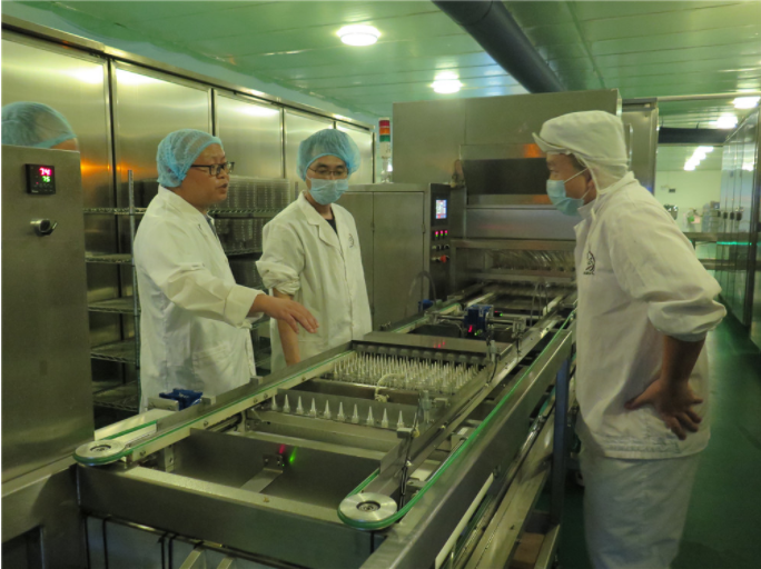 FILLING & Biscuit chocolate shell molding line