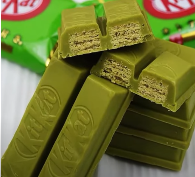 2. Mixture & 2 colors Ice cream Stick chocolate line