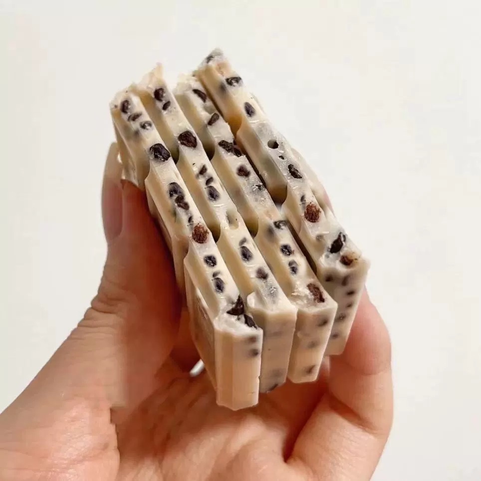 2. Mixture & 2 colors Ice cream Stick chocolate line