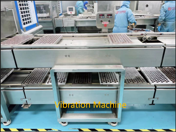 One Shot more fillings chocolate line & TRAYING