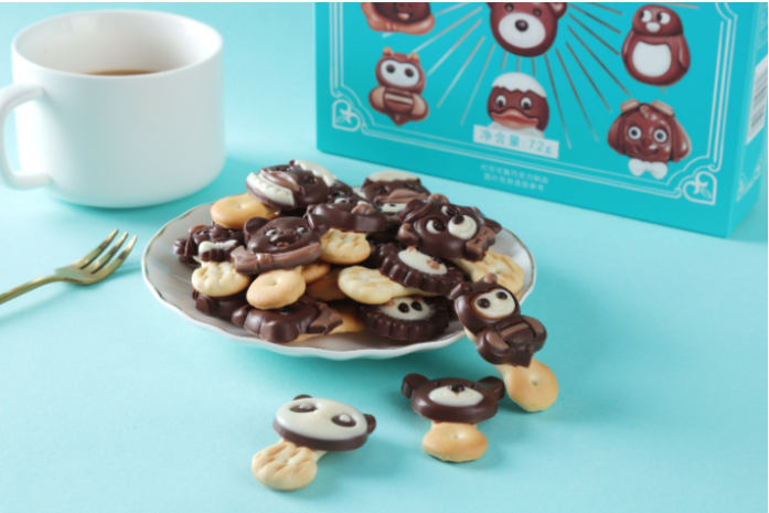 Decoration Biscuit chocolate line & TRAYING(MF-DB)