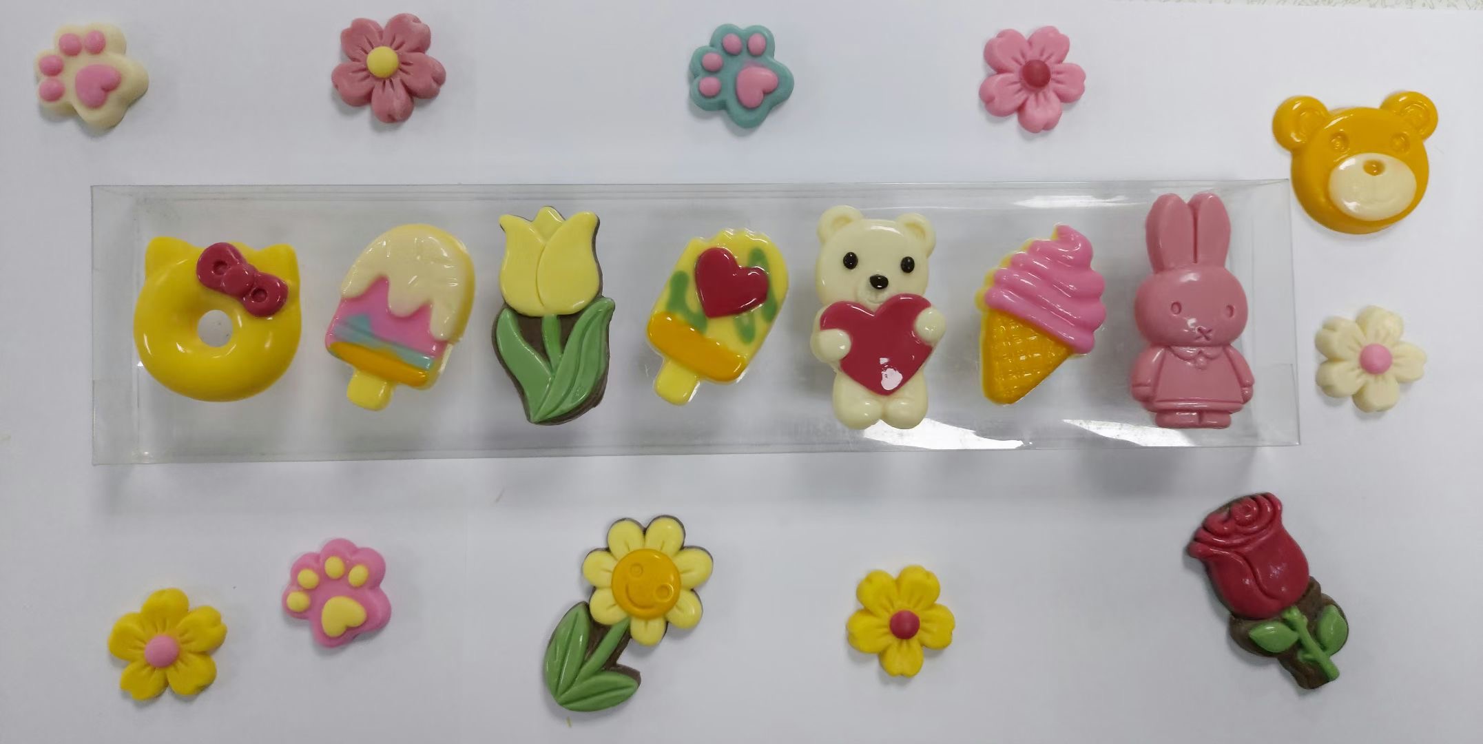 Decoration Biscuit chocolate line & TRAYING(MF-DB)