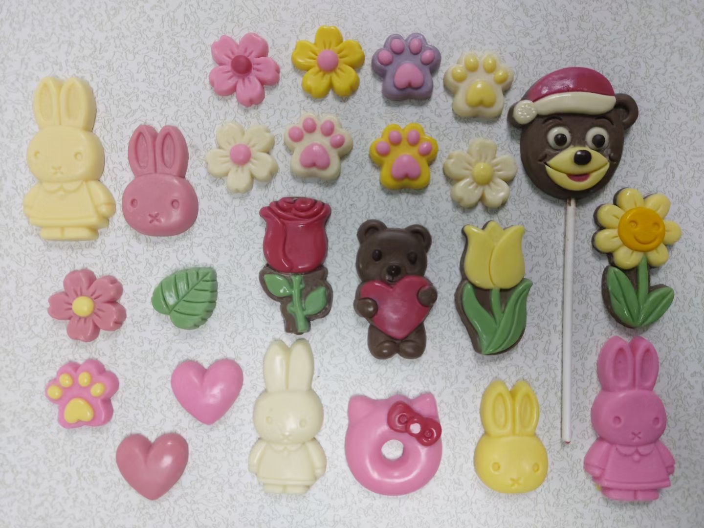 Mixture NEW materials chocolate line