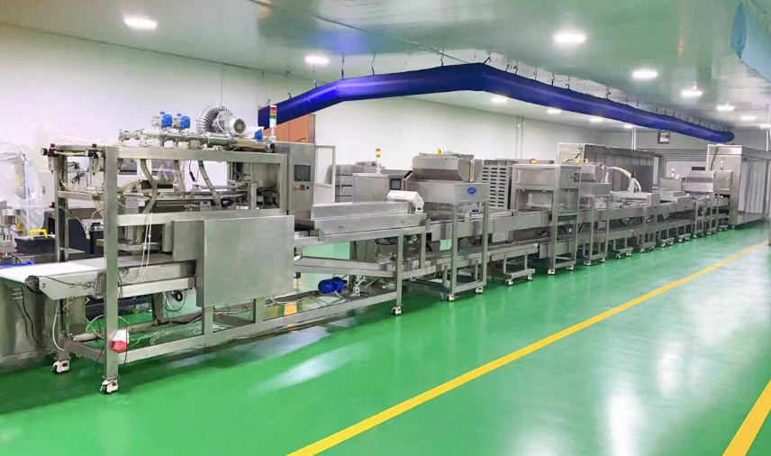 WAFER FILLING/Biscuit filling chocolate line (MF-KT)