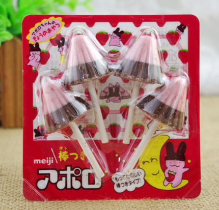 2. Mixture & 2 colors Ice cream Stick chocolate line