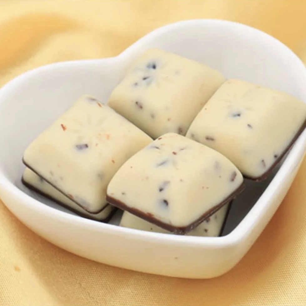 2. Mixture & 2 colors Ice cream Stick chocolate line