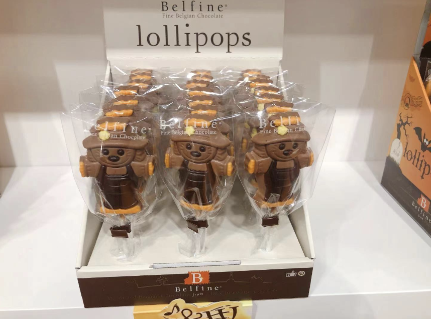 Decoration lollipop chocolate line(MF-DL)