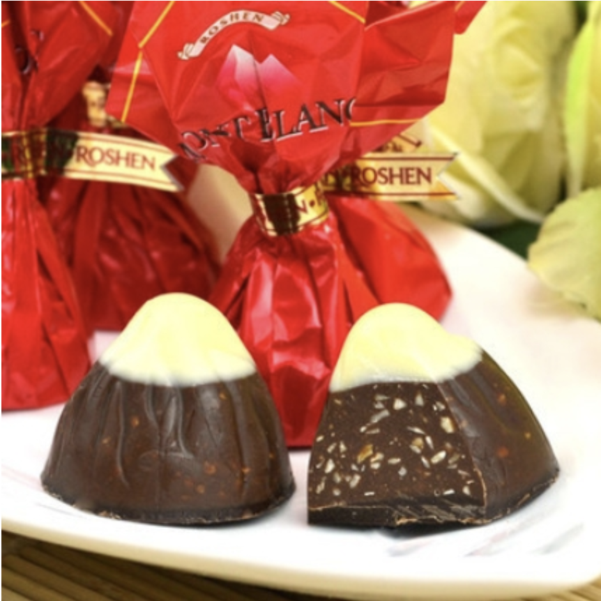 2. Mixture & 2 colors Ice cream Stick chocolate line