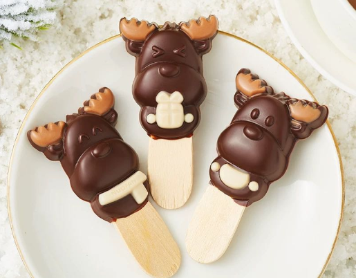 Decoration lollipop chocolate line(MF-DE)