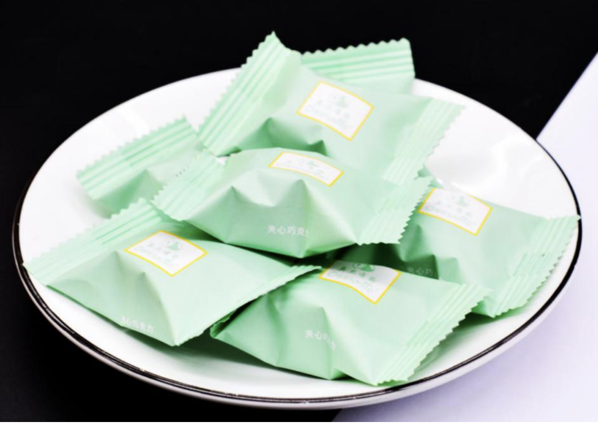 One Shot Caramel filling chocolate line