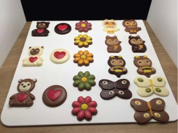 Decoration chocolate line & TRAYING(MF-DE)