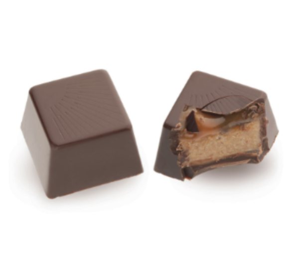 One Shot Caramel filling chocolate line