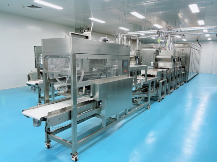 FILLING & Biscuit chocolate shell molding line