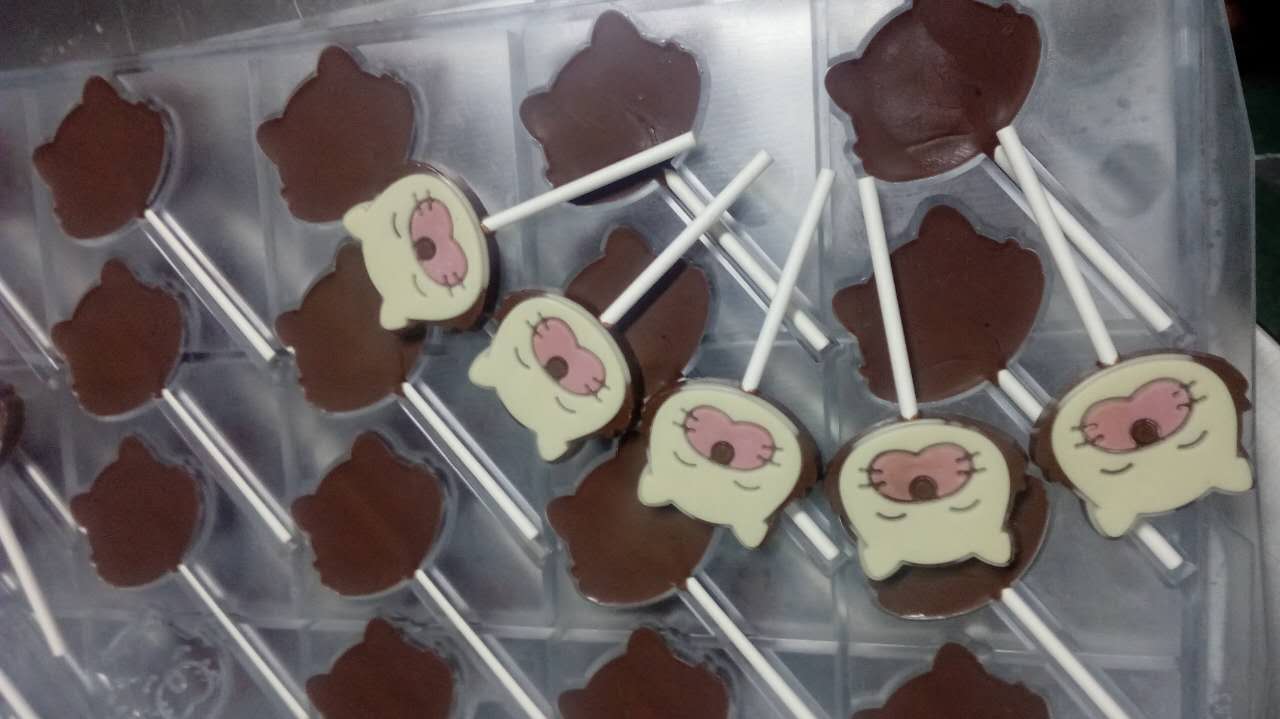 One Shot Caramel filling chocolate line