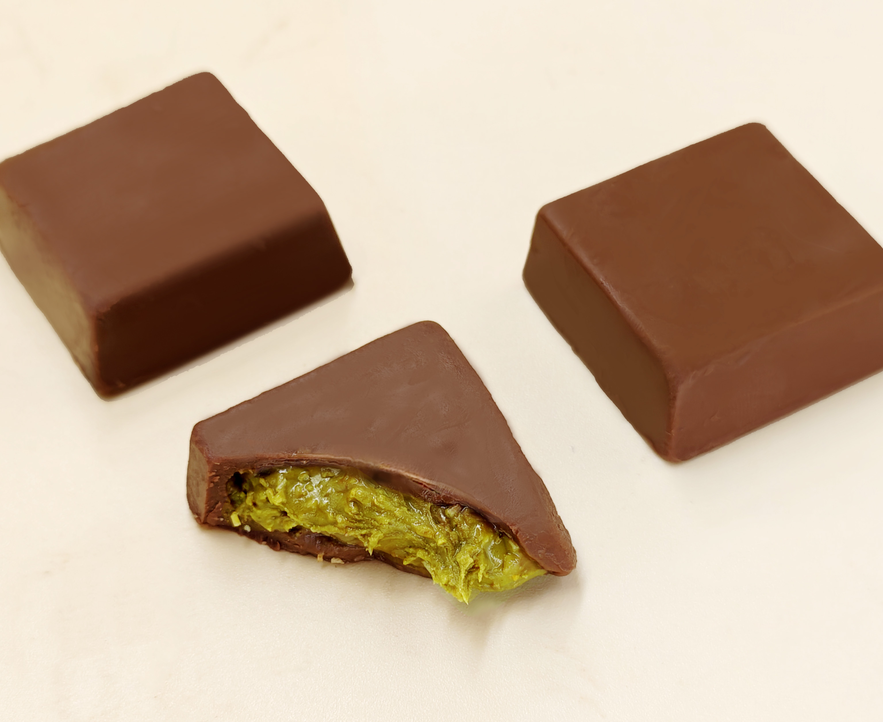 One Shot Caramel filling chocolate line