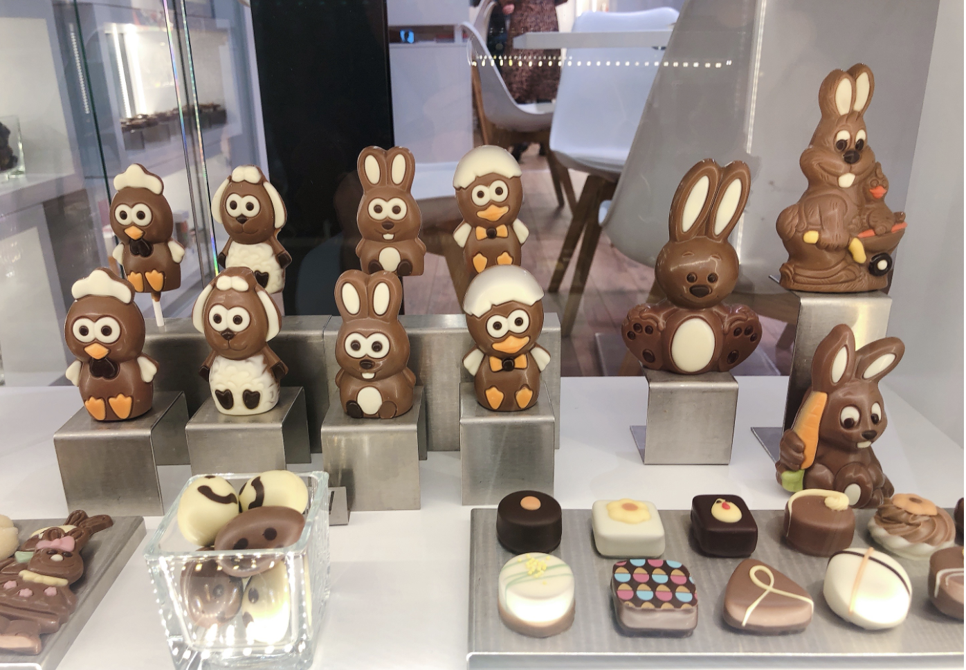 One Shot more fillings chocolate line &; TRAYING