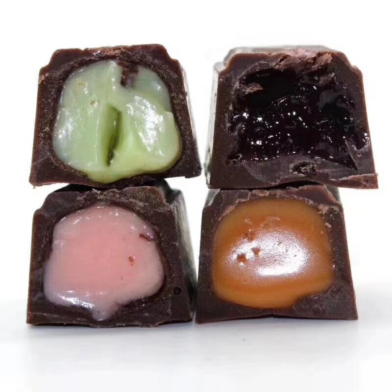 One Shot Caramel filling chocolate line