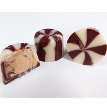 One Shot Caramel filling chocolate line