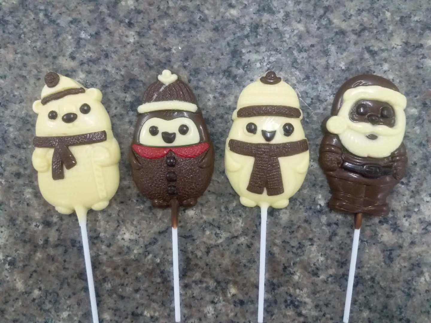 One Shot Caramel filling chocolate line