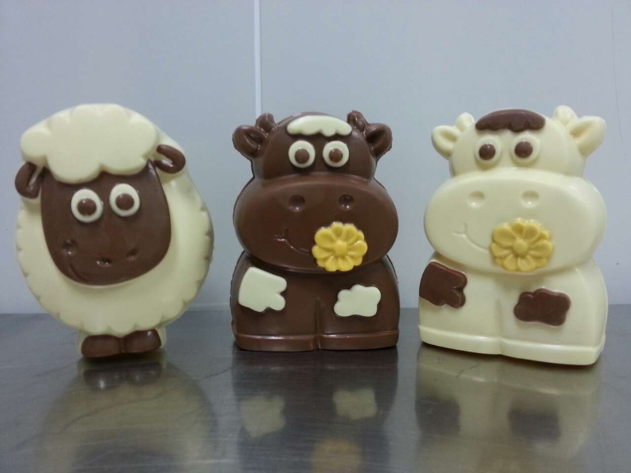 2. Mixture & 2 colors Ice cream Stick chocolate line