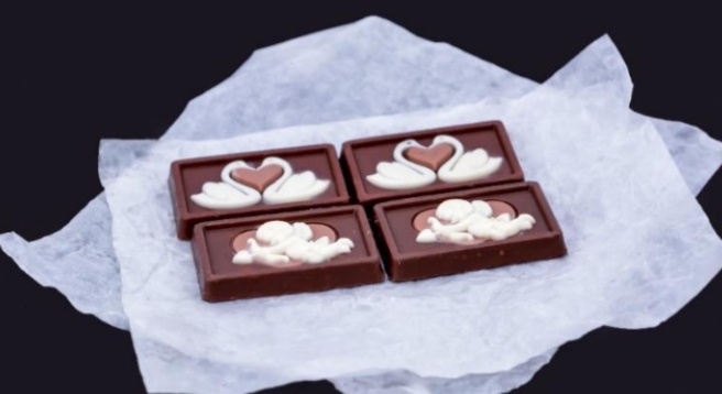 BISCUIT STICK decoration chocolate line (MF-B8)