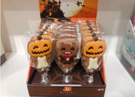 Decoration lollipop chocolate line(MF-DL)