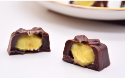 One Shot Caramel filling chocolate line