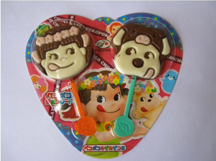 Decoration lollipop chocolate line(MF-DL)