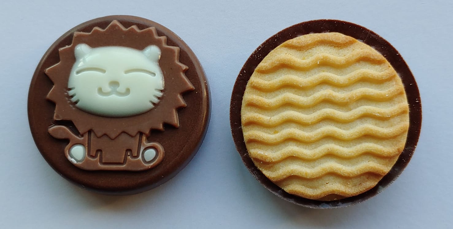 BISCUIT FILLING decoration chocolate line