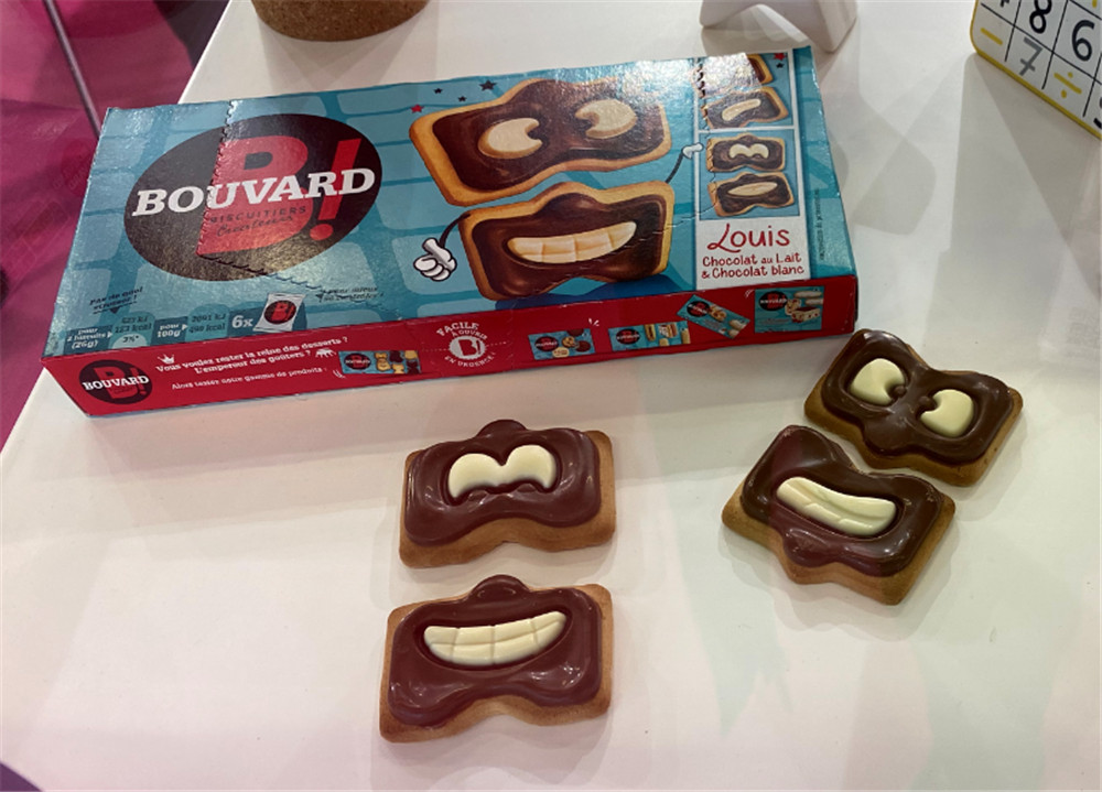 Decoration lollipop chocolate line