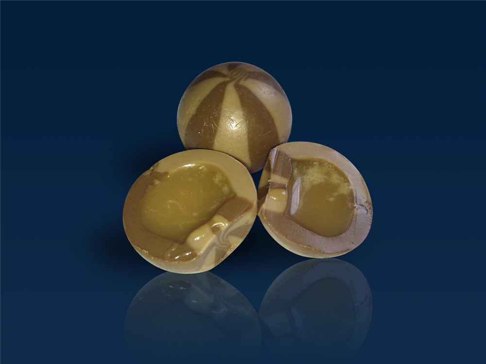 One Shot Caramel filling chocolate line