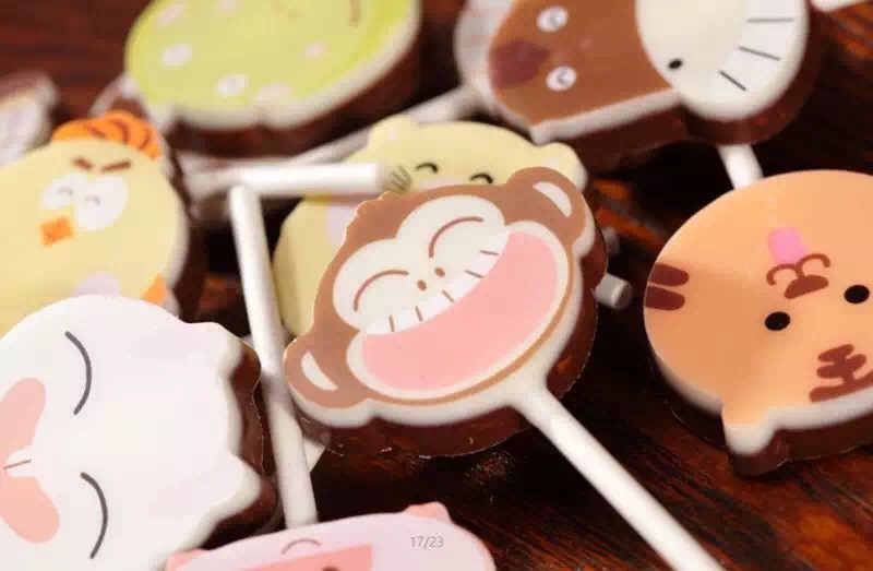 威化灌装印刷巧克力生产线