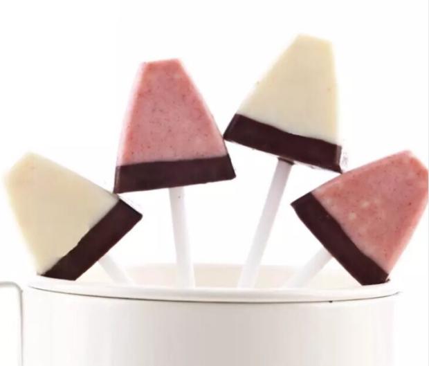 One Shot Caramel filling chocolate line