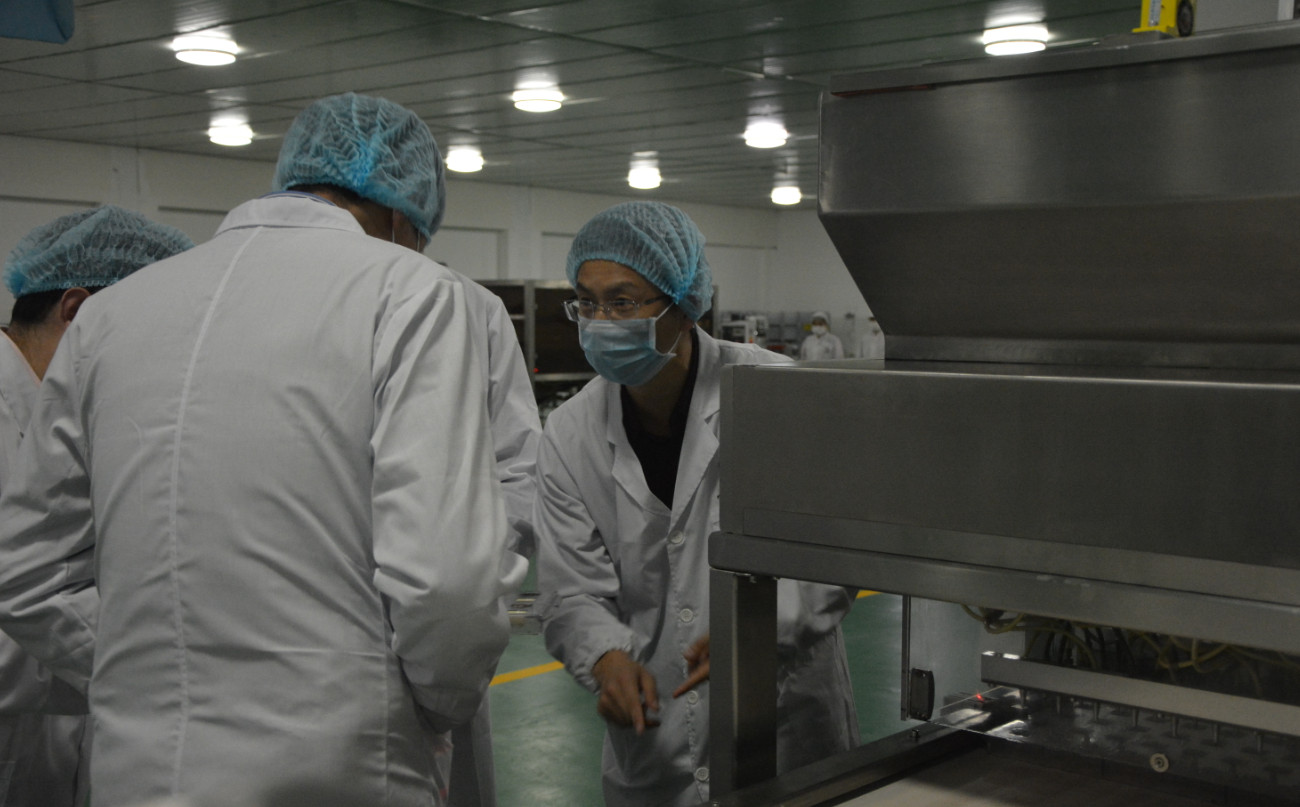 2. Mixture & 2 colors Ice cream Stick chocolate line