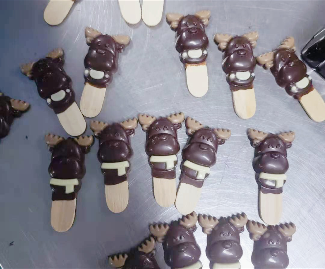 Decoration Biscuit chocolate line & TRAYING(MF-DB)