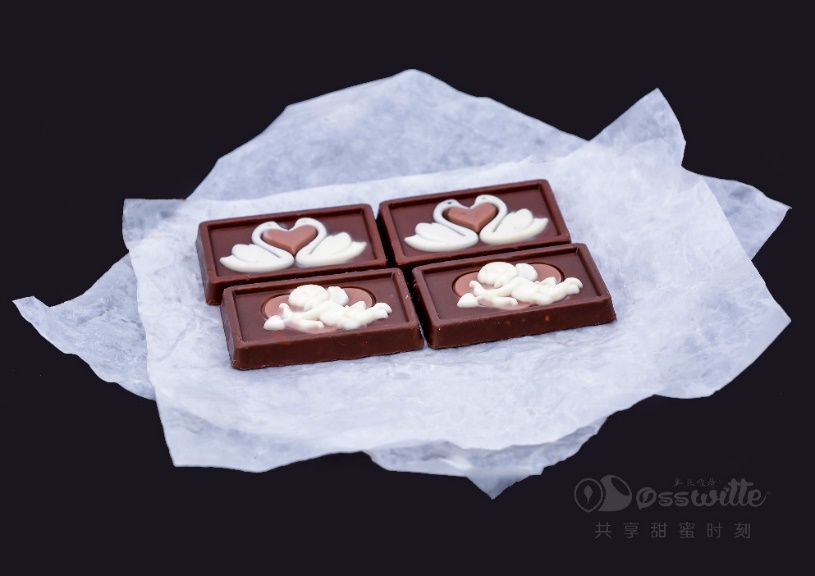 One Shot Caramel filling chocolate line