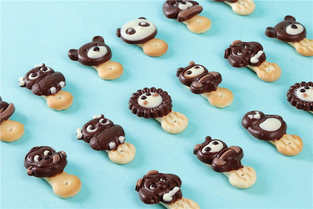 Decoration Biscuit chocolate line & TRAYING(MF-DB)