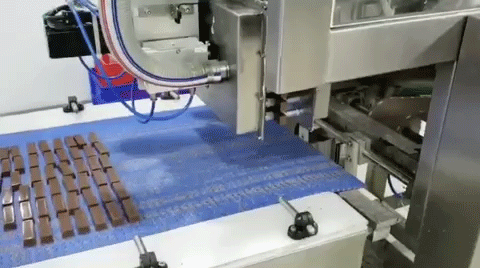 WAFER & other fillings chocolate shell molding line