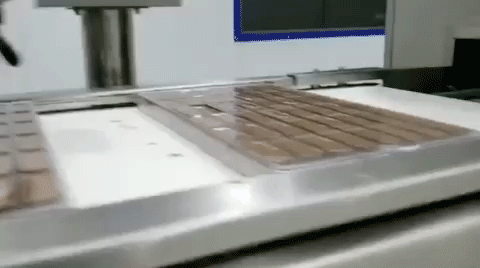 Линия розлива вафель / бисквитного шоколада (MF-KT)