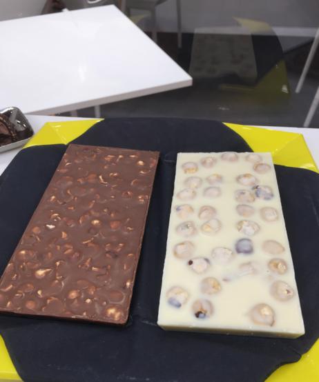 One Shot Caramel filling chocolate line