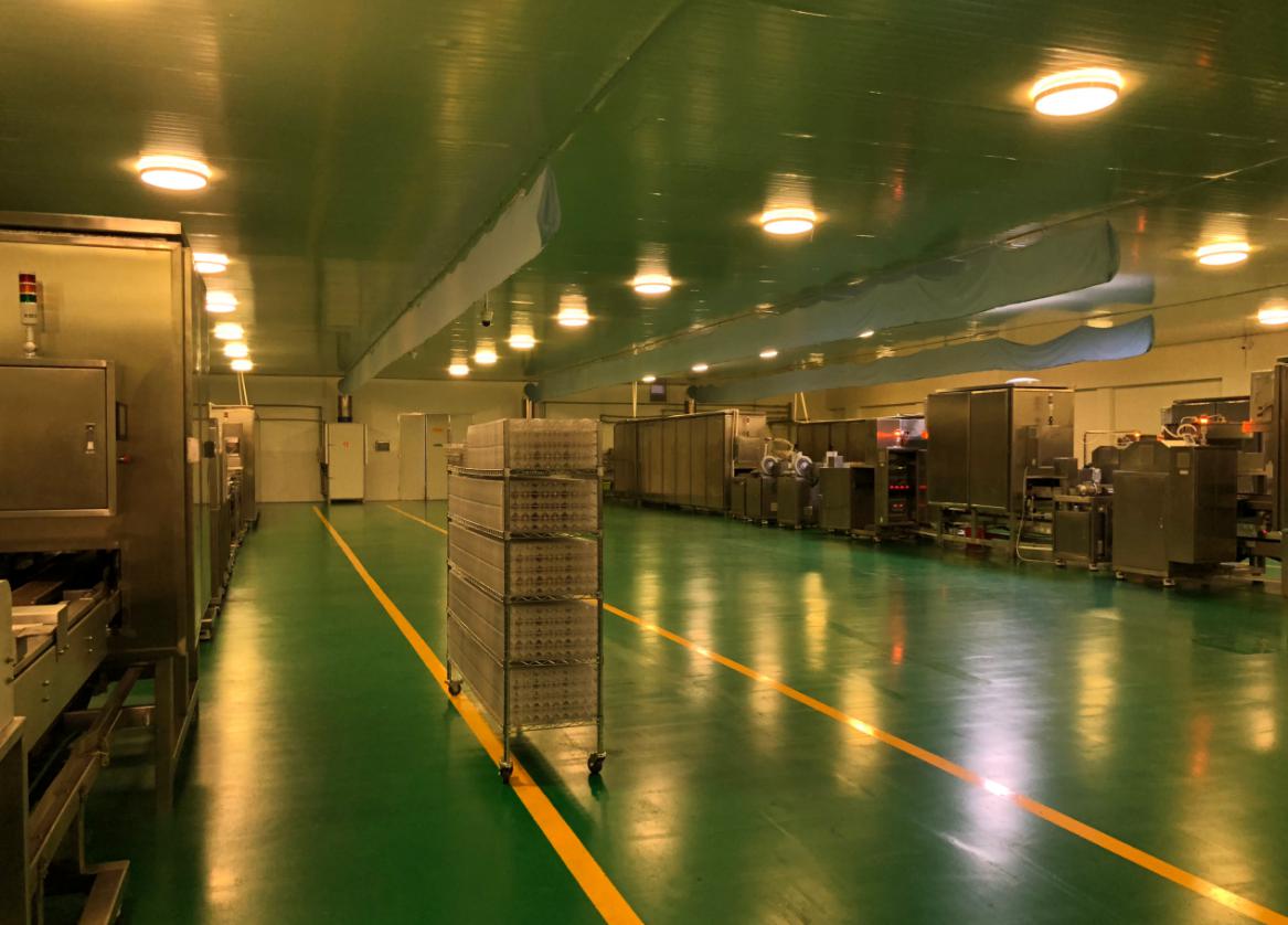 One Shot Caramel filling chocolate line