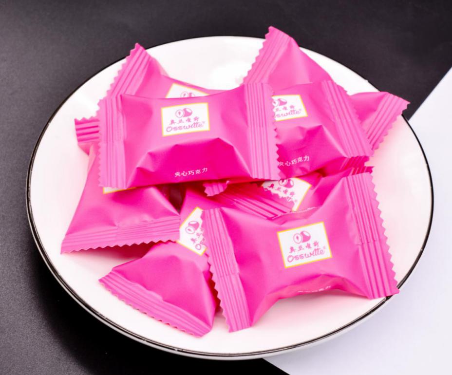 One Shot Caramel filling chocolate line